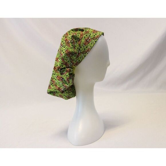 Grogu Mandalorian Bouffant Surgical Dental Scrub Cap Chemo Hat - Picture 4 of 4